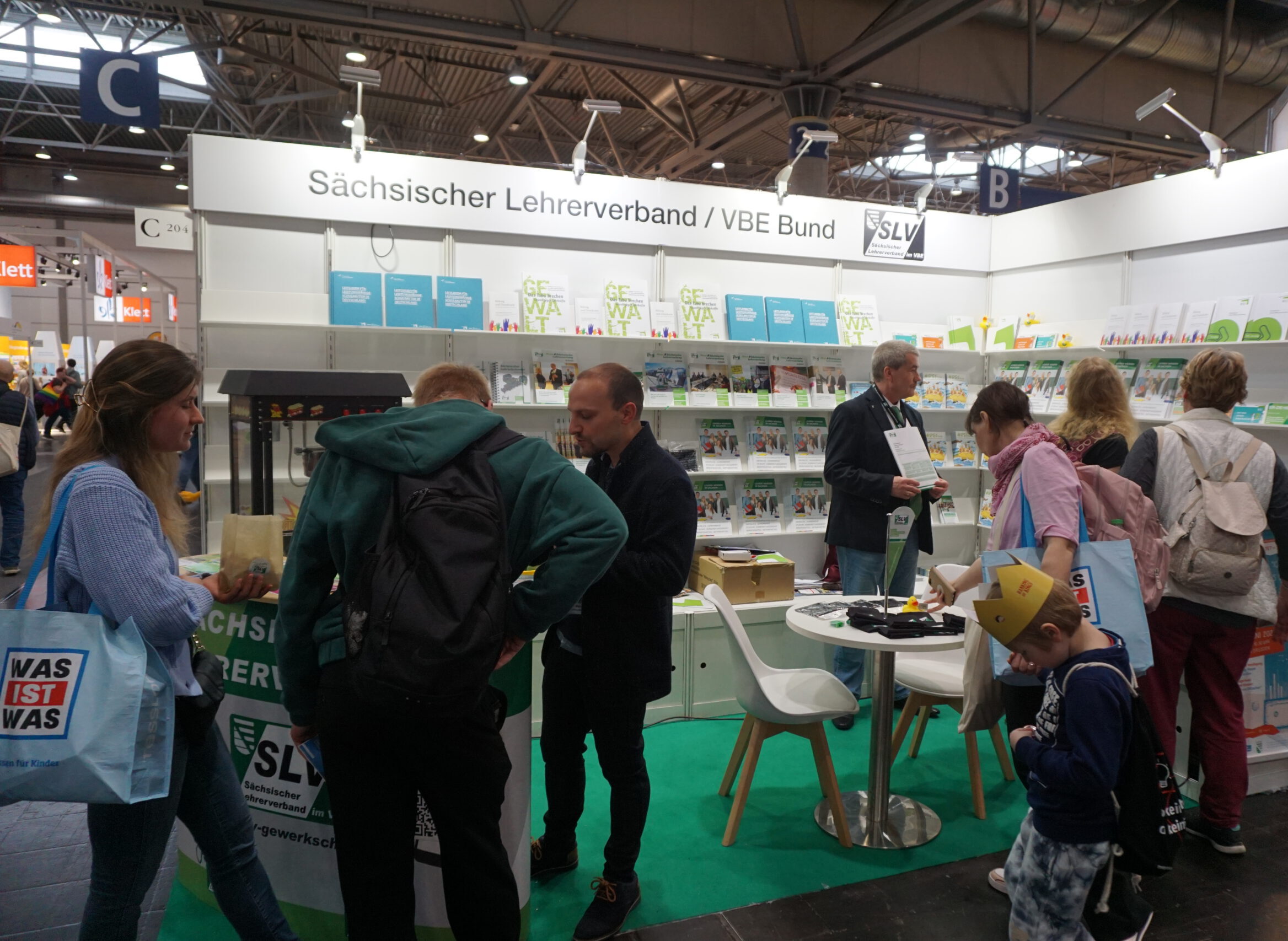 Fast 280.000 Besucher auf der Leipziger Buchmesse | Junger SLV